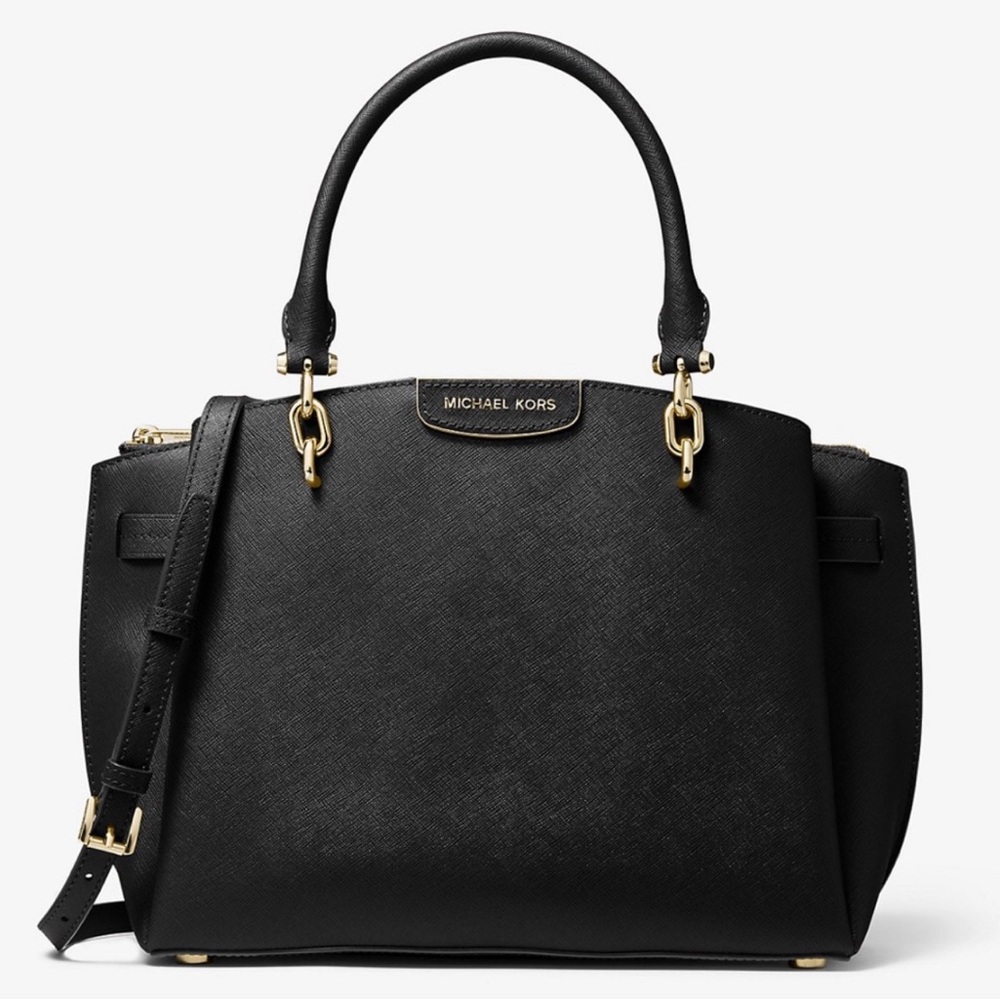 Michael Michael Kors Rochelle Satchel Black